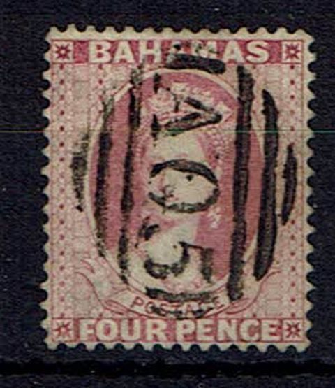 Image of Bahamas SG 35w FU British Commonwealth Stamp